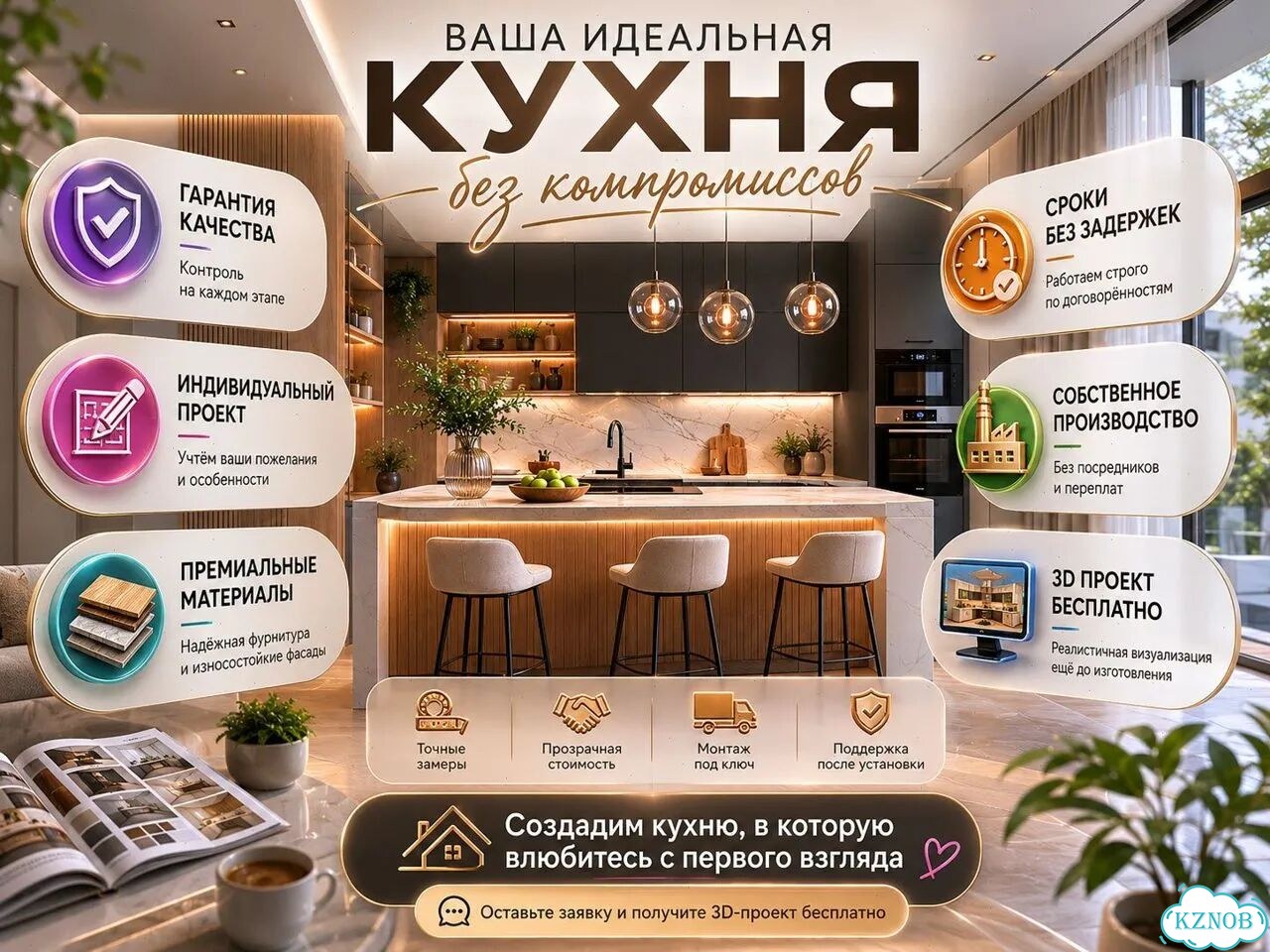 Кухня под ключ Крым фото 5
