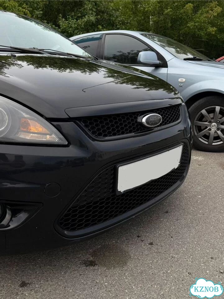 Решетки радиатора соты ford focus 2 рестайлинг фото 3