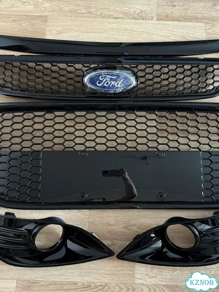 Решетки радиатора соты ford focus 2 рестайлинг фото 5