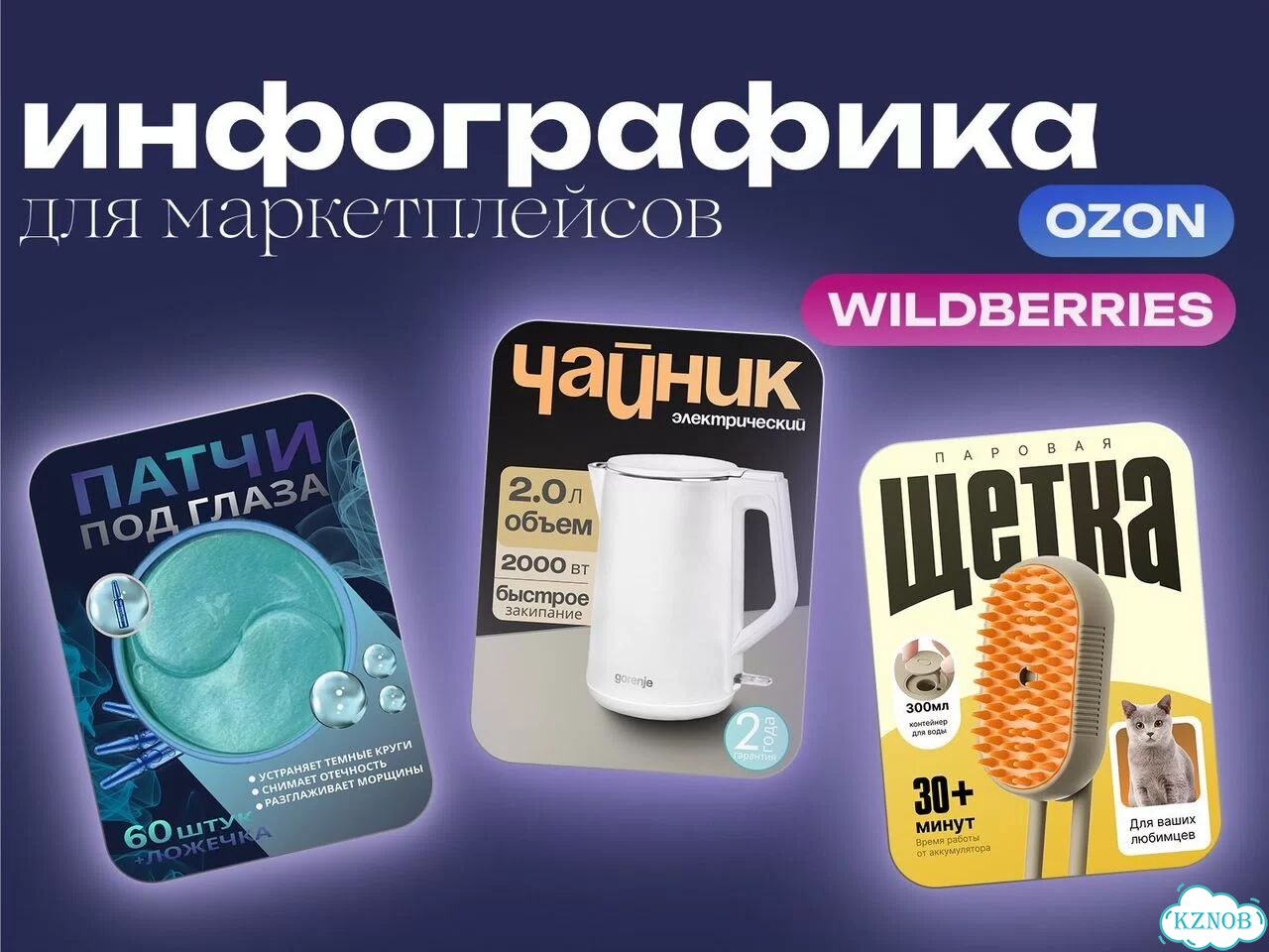 Инфографика для маркетплейсов фото 1