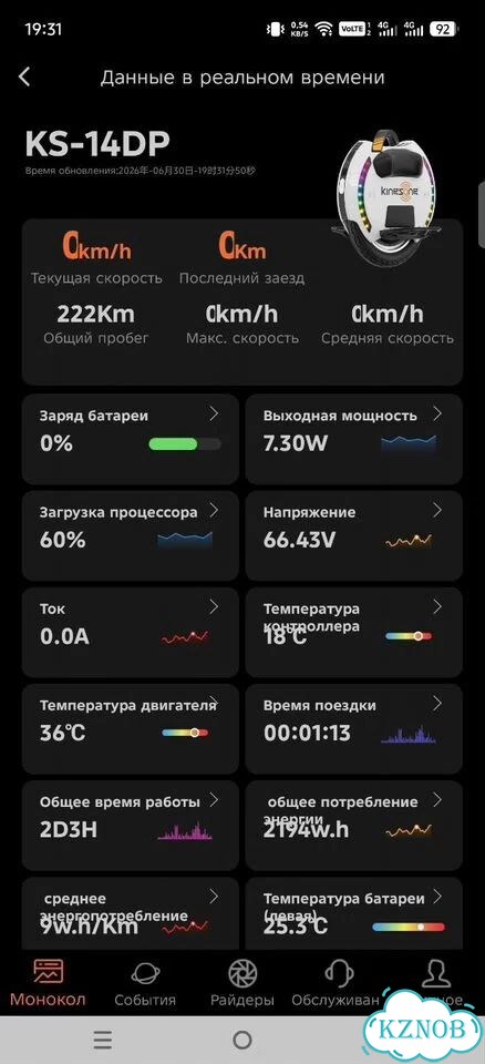 Моноколесо kingsong 14d pro фото 5