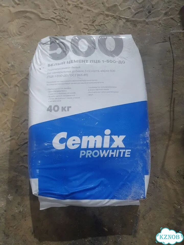 Белый цемент cemix фото 2