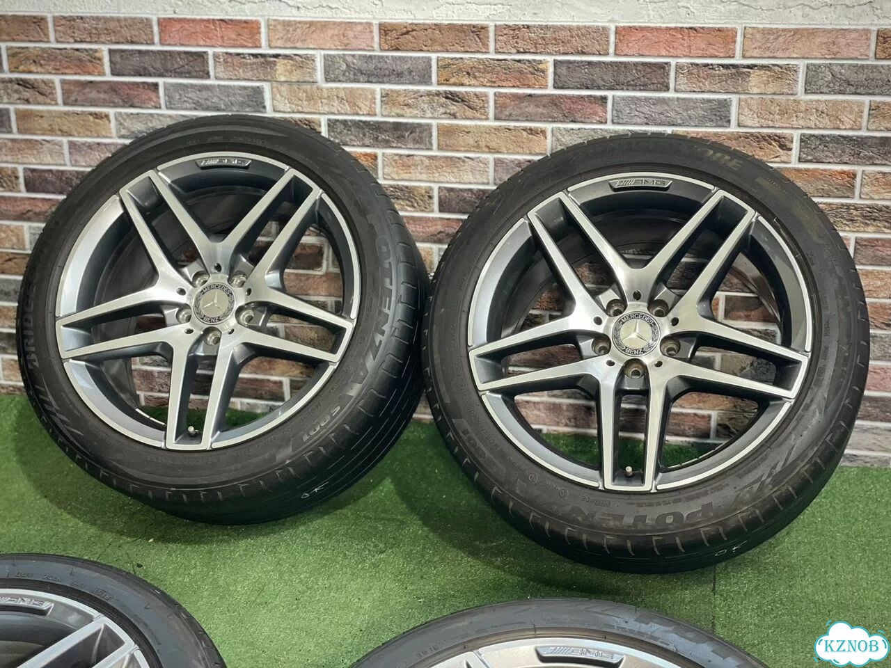 Колеса Mercedes R19 5/112 + Bridg 245/45 и 275/40 фото 4