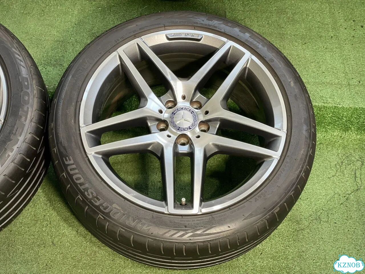 Колеса Mercedes R19 5/112 + Bridg 245/45 и 275/40 фото 9