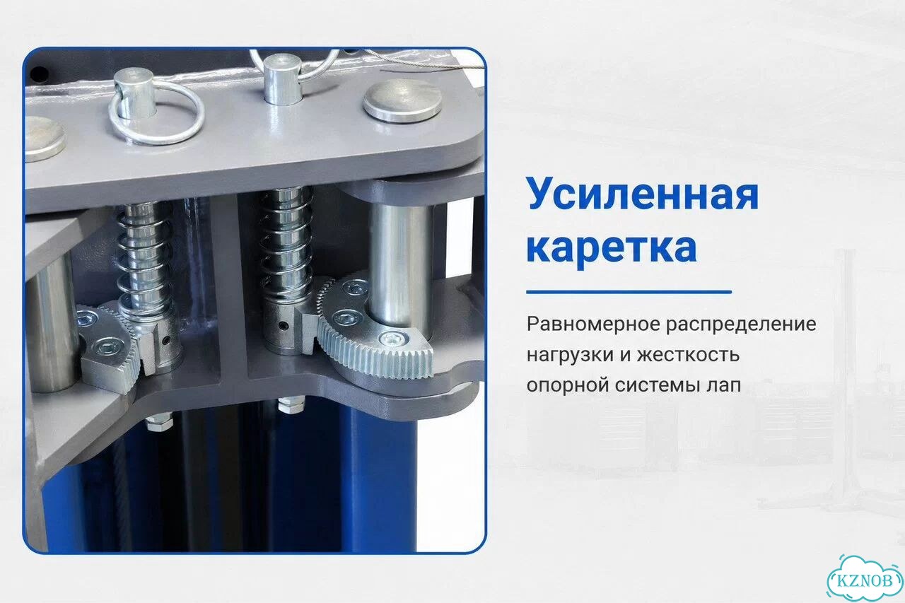 Подъемник автомобильный 4т / нижняя синхронизация фото 8