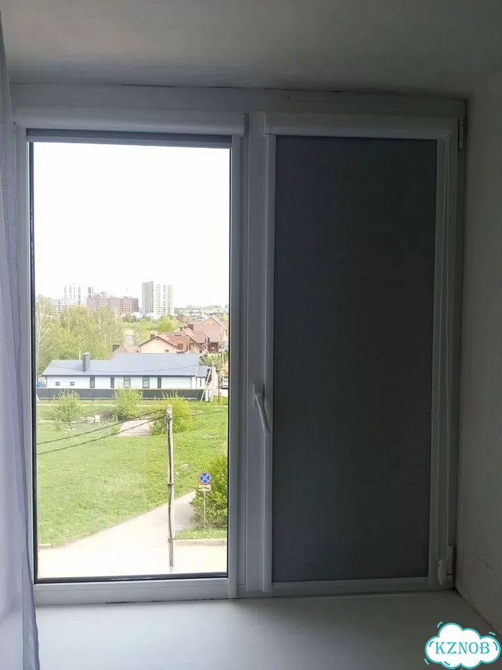Рулонные шторы на пластиковые окна блэкаут фото 10