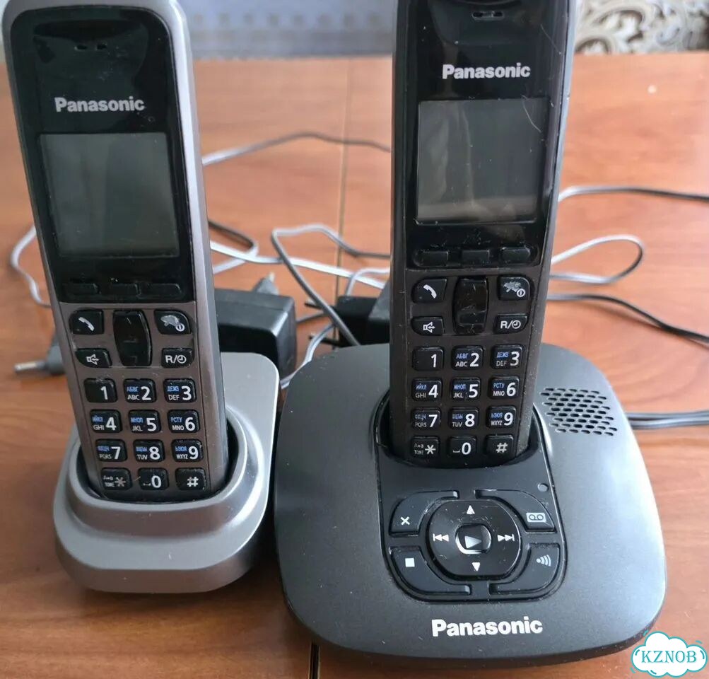 Радиотелефон Panasonic 2 трубки фото 2