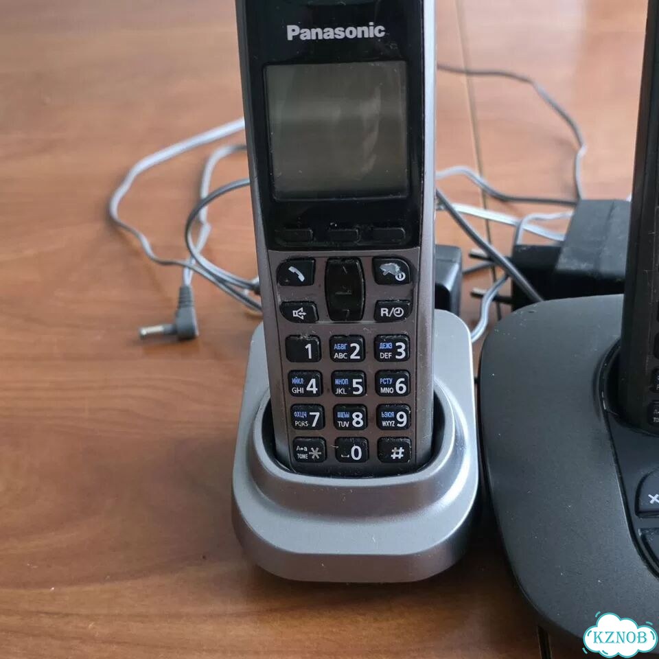 Радиотелефон Panasonic 2 трубки фото 4