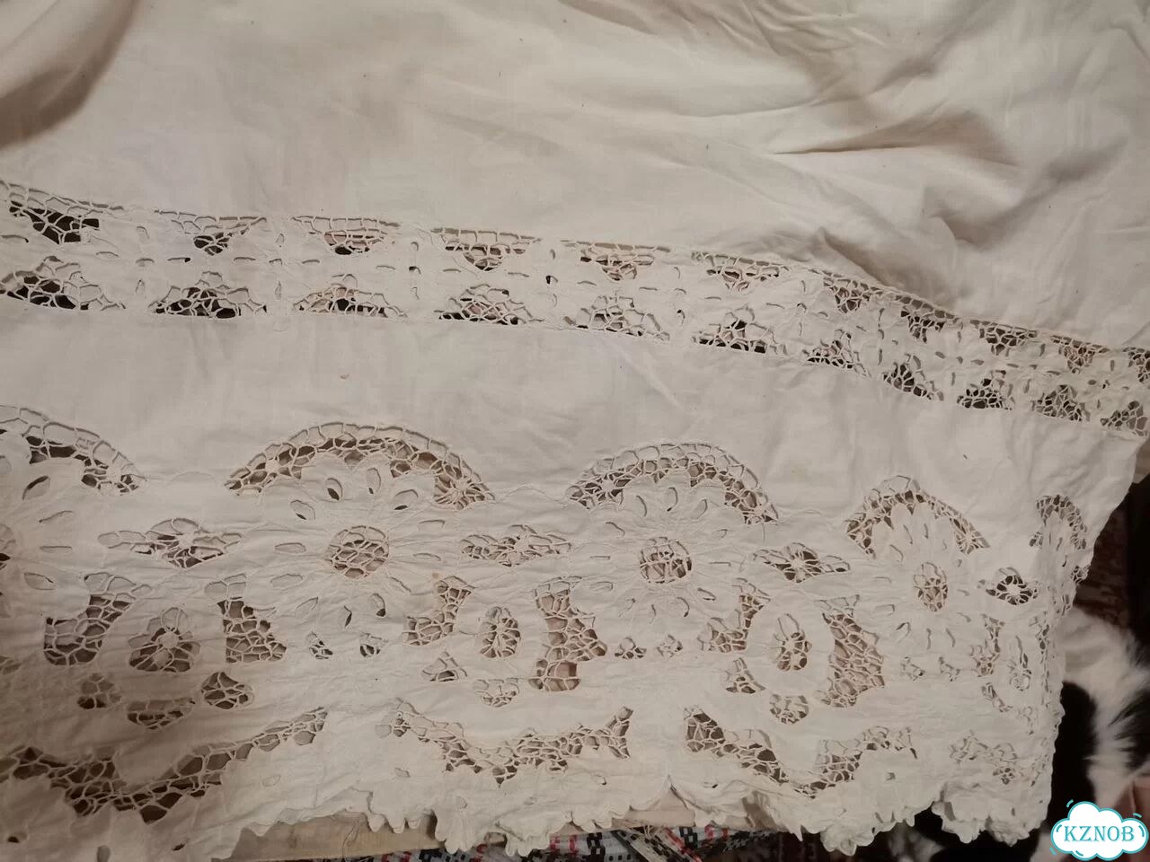 Подзор и накомодник. Винтажные - решелье фото 1