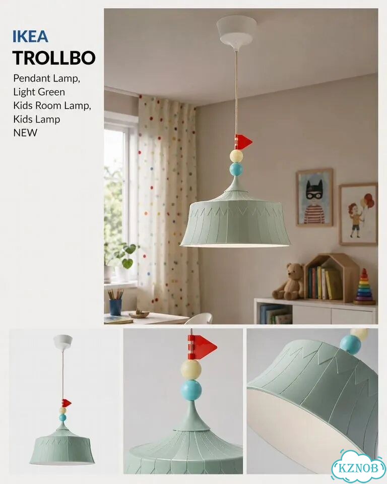 Редкая люстра IKEA trollbo для детской фото 1
