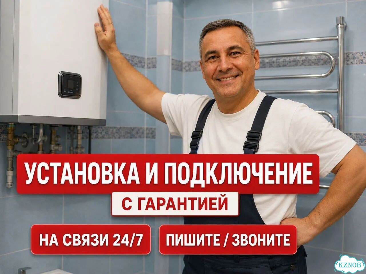 Установка бойлера Подключение водонагревателя фото 1