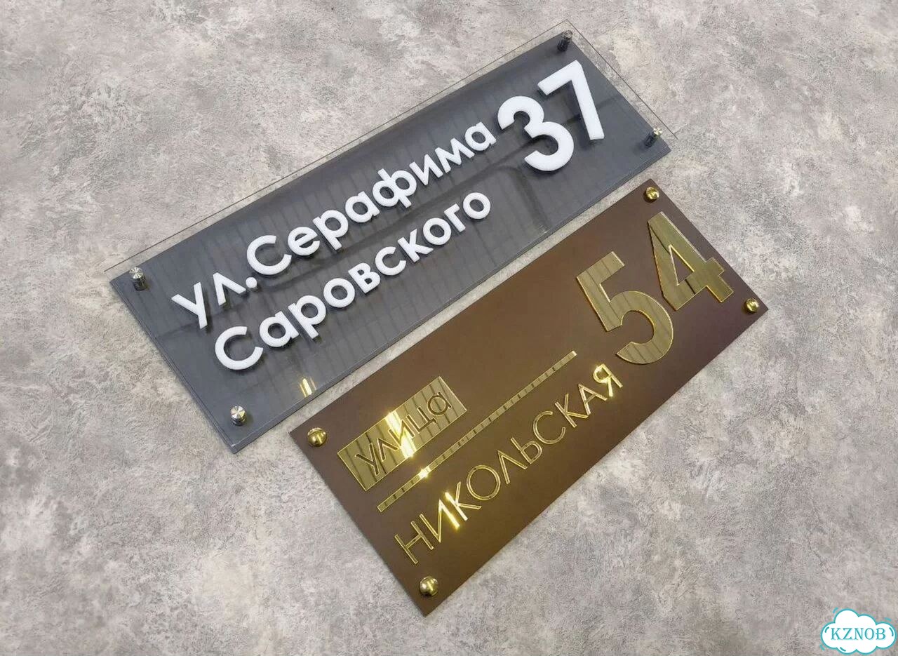 Вывеска, адресник, указатель от производителя фото 5