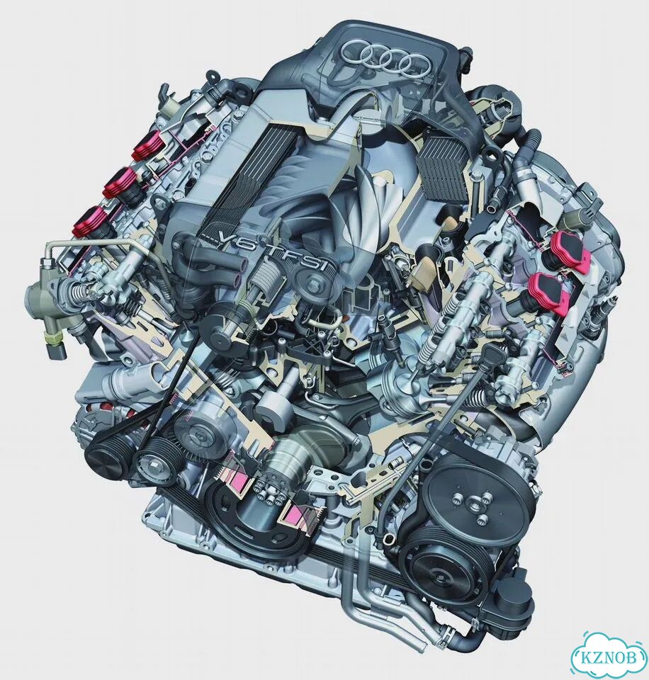 Двигатель Audi 3.0 tfsi V6 компрессор контрактный фото 4