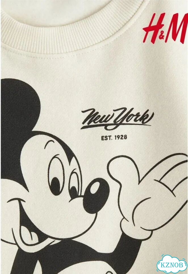 Толстовка H&M с Микки Маусом 92,98,110,146 фото 2