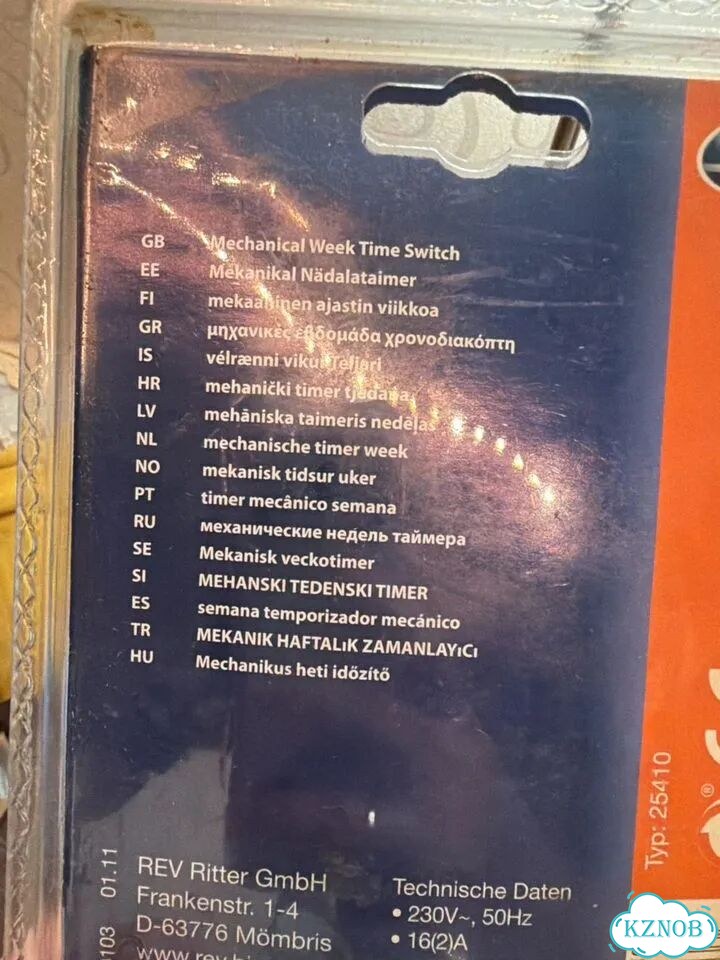 Таймер механический новый фото 3