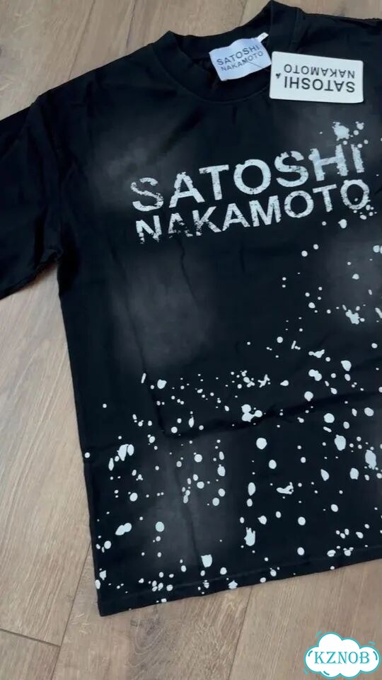 Футболка Satoshi Nakamoto фото 1