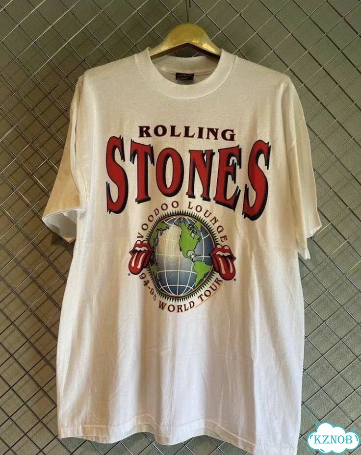 Футболка Rolling Stones Voodoo Lounge белая фото 1