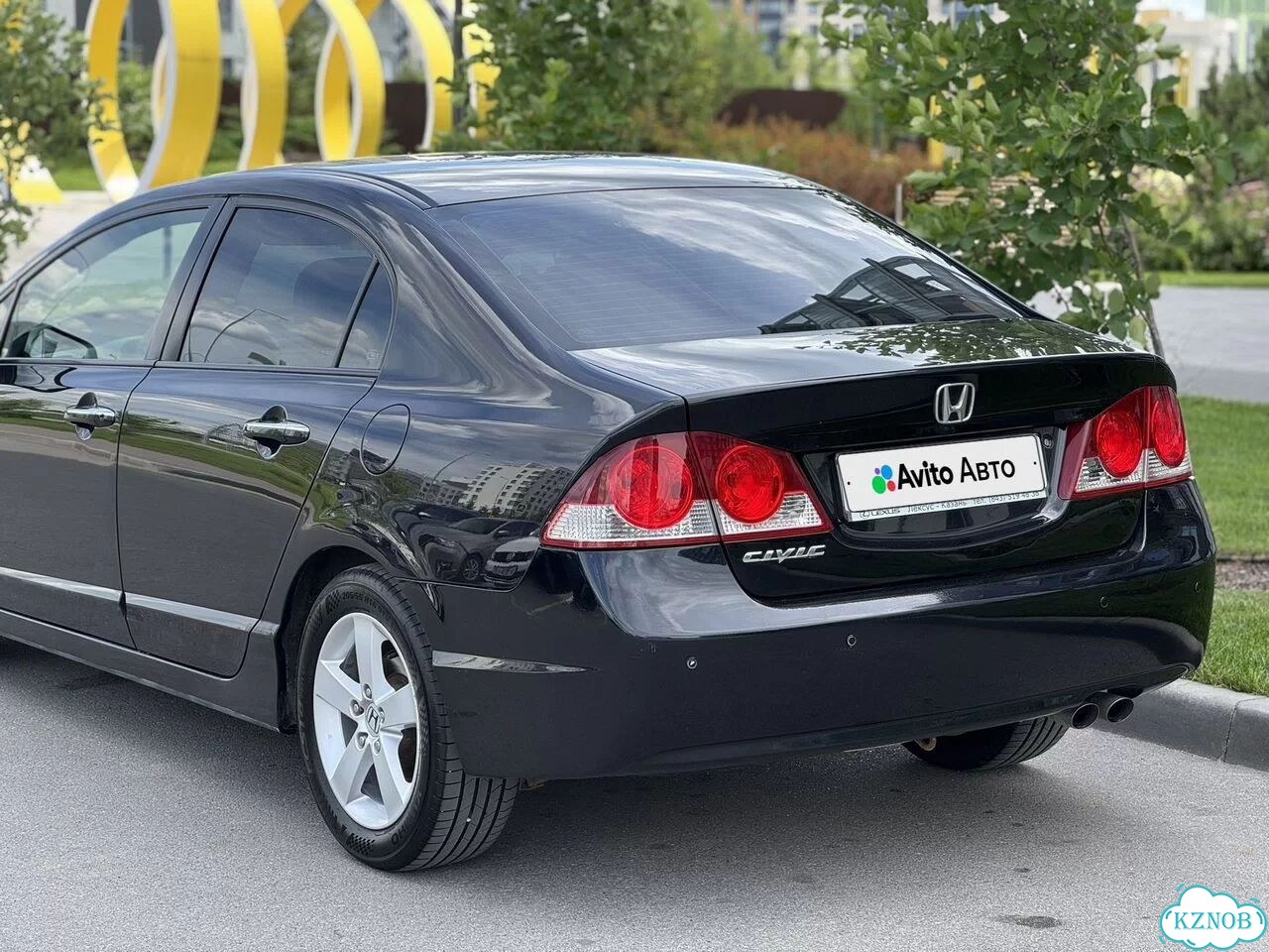 Honda Civic 1.8 AT, 2008, 250 600 км фото 6