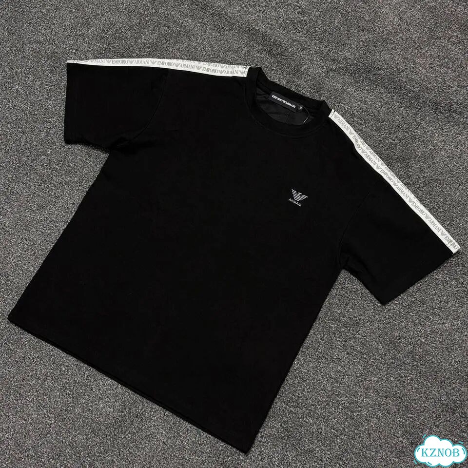 Футболка Emporio Armani черная фото 1