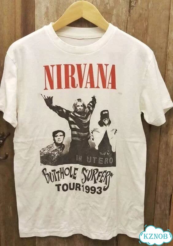 Футболка Nirvana Butthole Surfers Tour 1993 фото 1