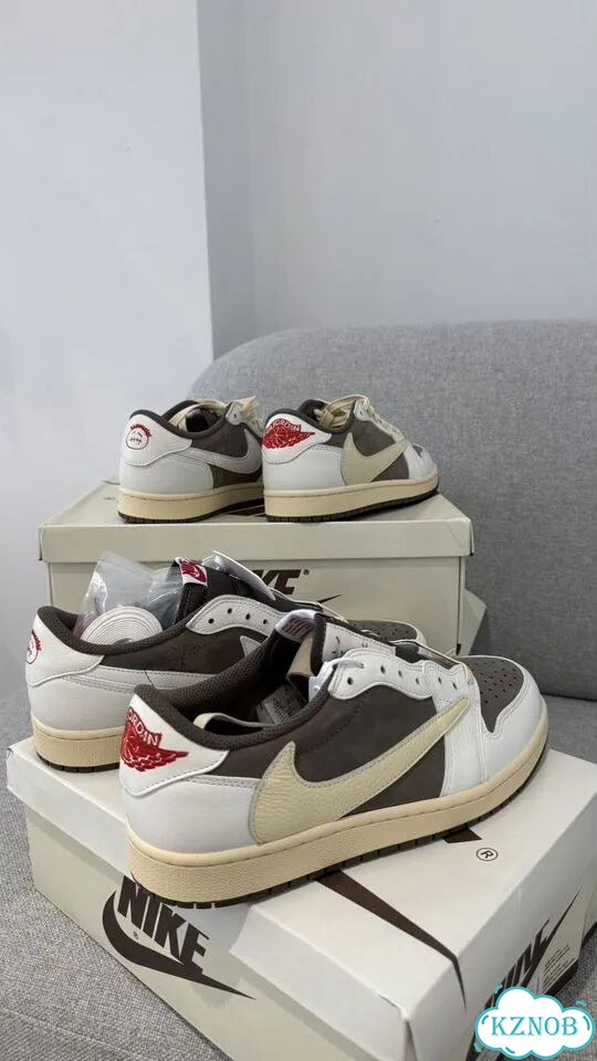 Nike Air Jordan 1 Low Travis Scott Reverse Mocha фото 6