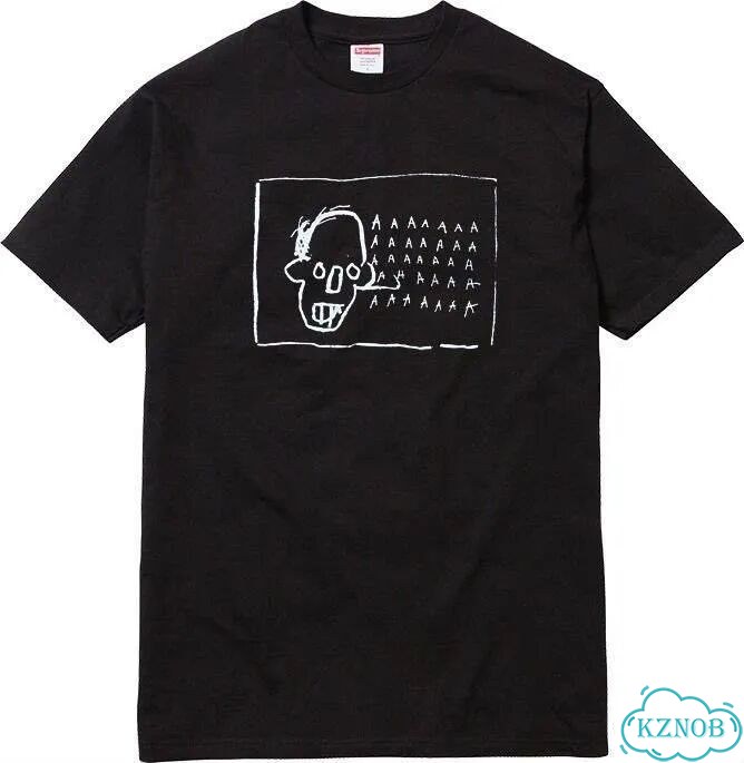 Футболка Supreme x Jean-Michel Basquiat черная фото 1