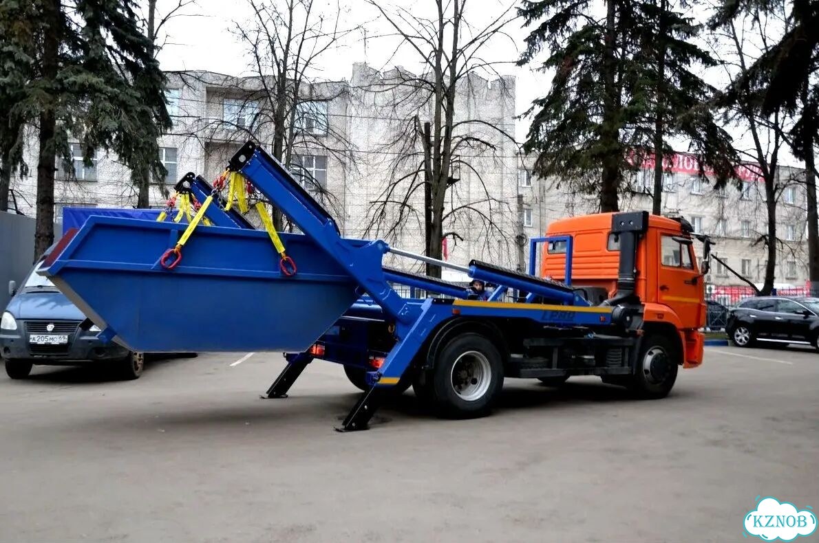 Вывоз строительного мусора в контейнере фото 4