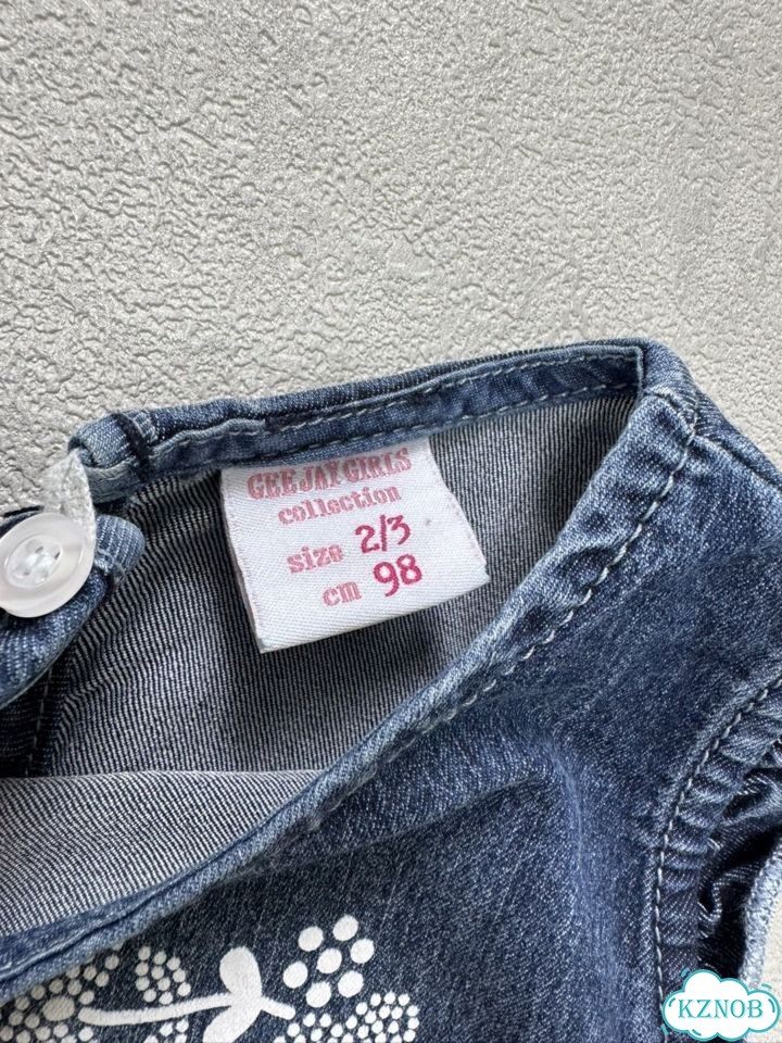 Джинсовый сарафан для девочки 98 gloria jeans фото 2