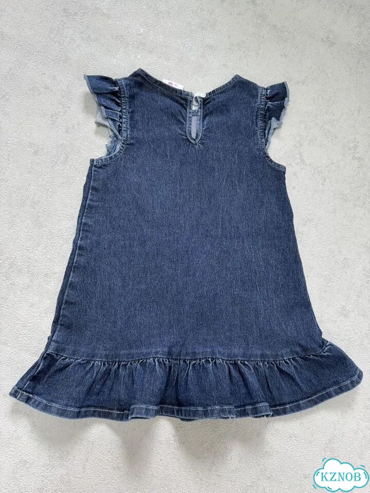Джинсовый сарафан для девочки 98 gloria jeans фото 3