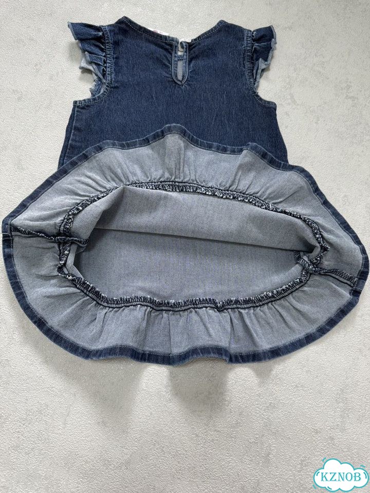 Джинсовый сарафан для девочки 98 gloria jeans фото 4