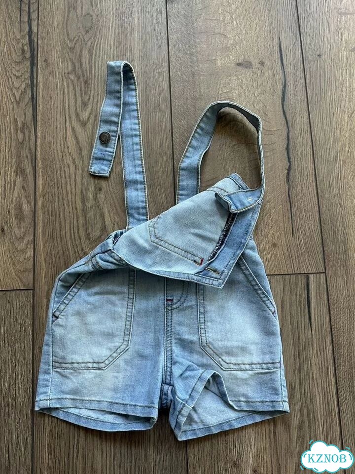 Джинсовый комбез на 2 года фото 3