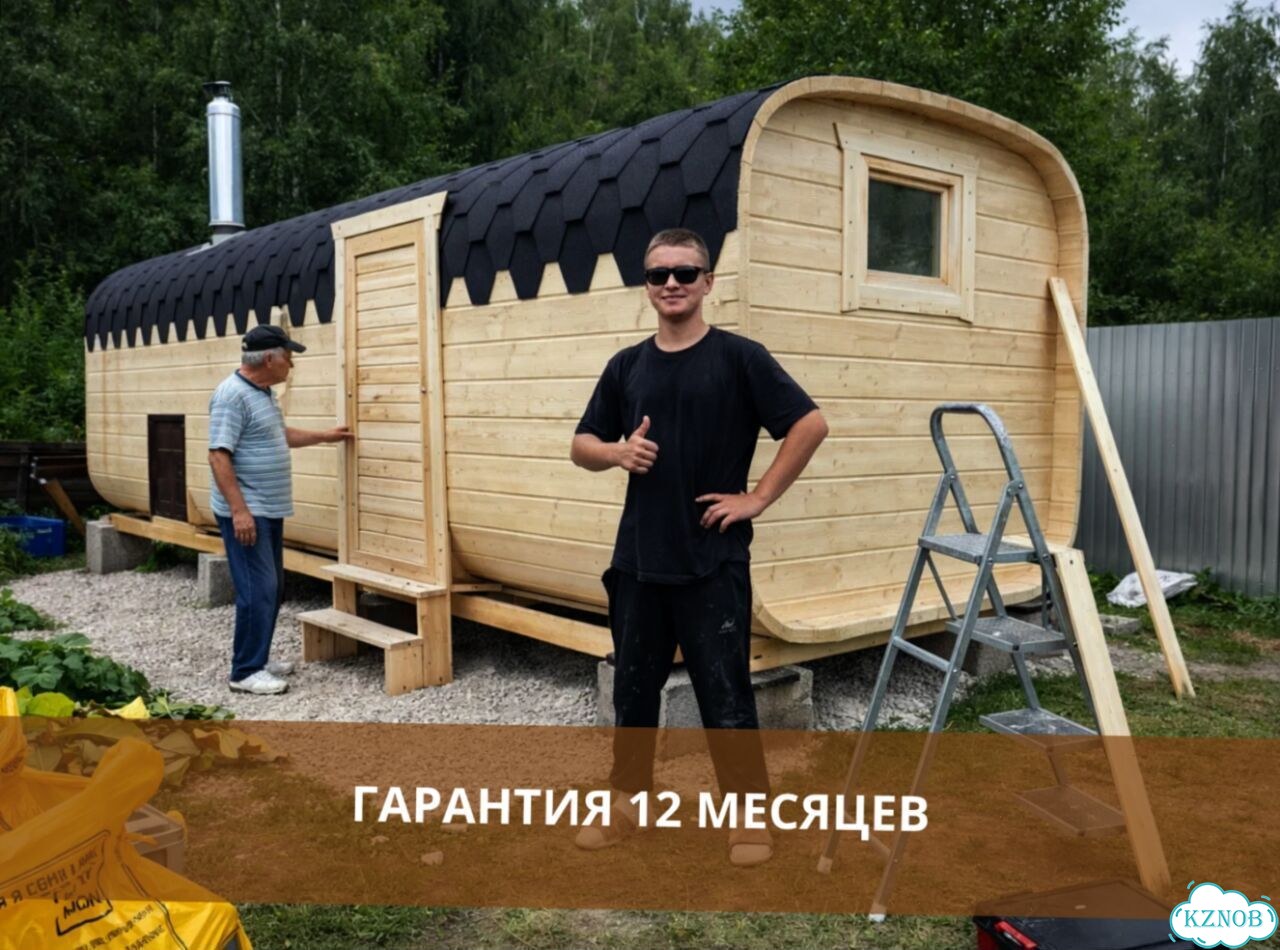 Баня бочка квадро фото 8