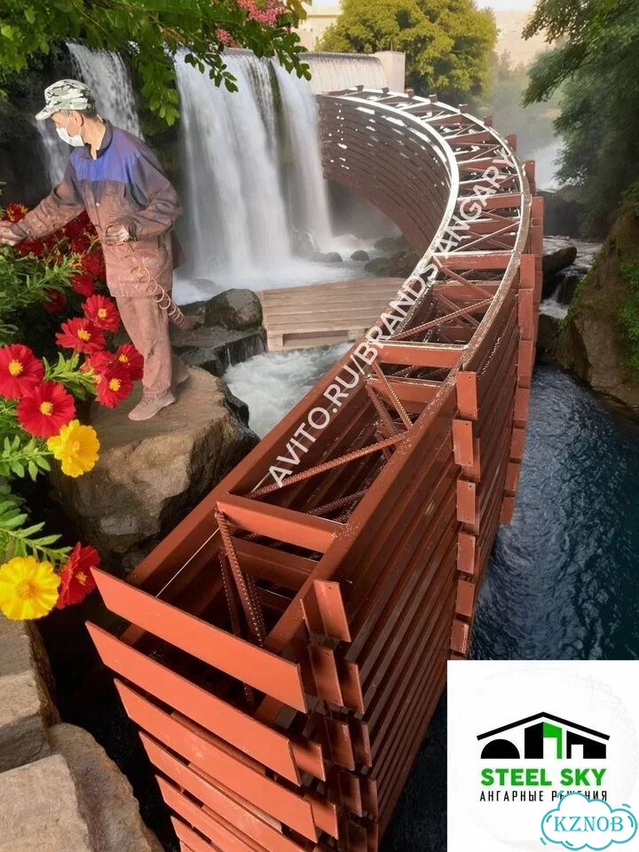Каркас ангаpа 570 м² фото 1