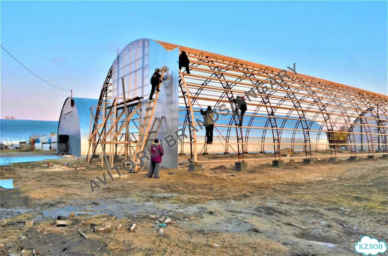 Склады быстровозводимые под ключ 1035м² фото 6
