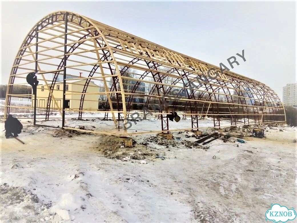 Склад для бизнеса-эконом вариант под ключ 918 м² фото 9