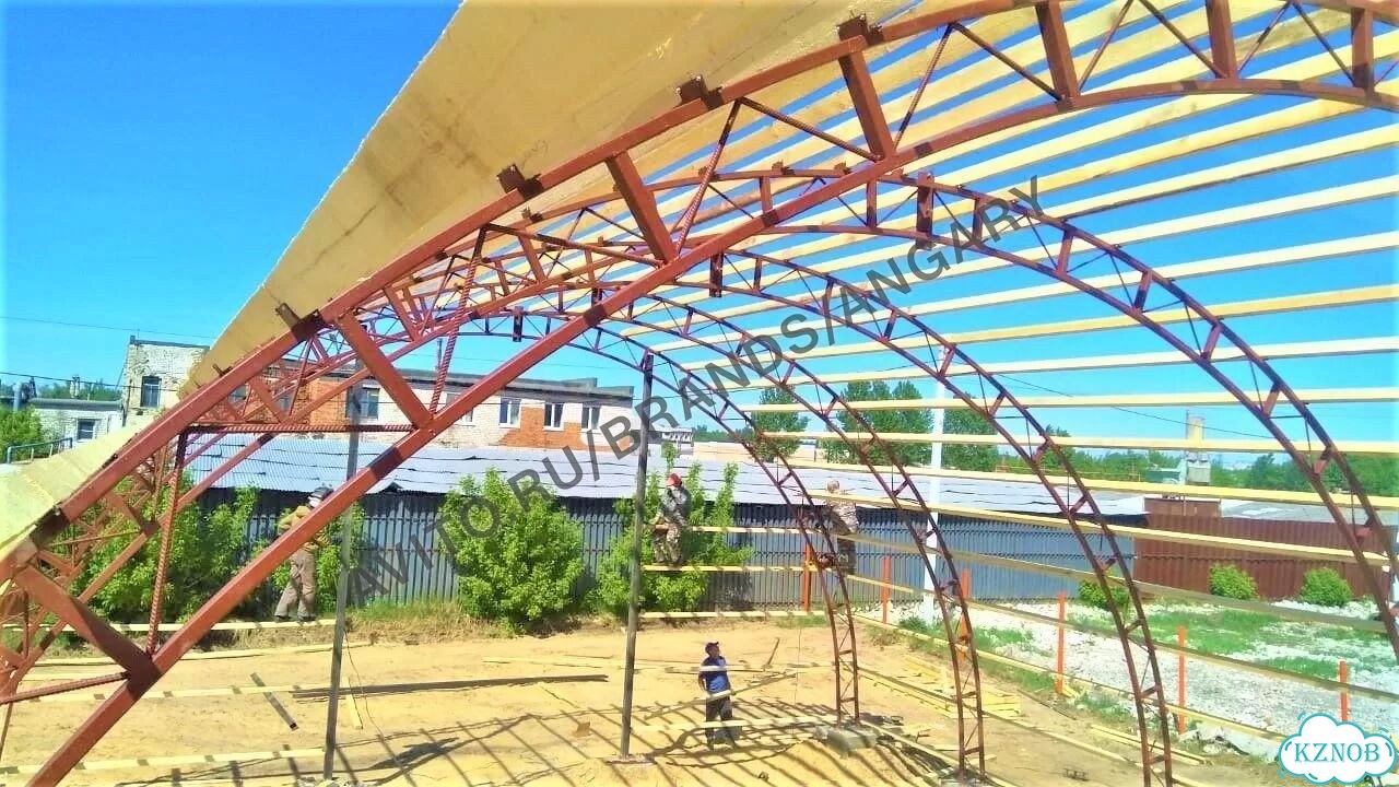 Арочные склады 406 м² фото 8