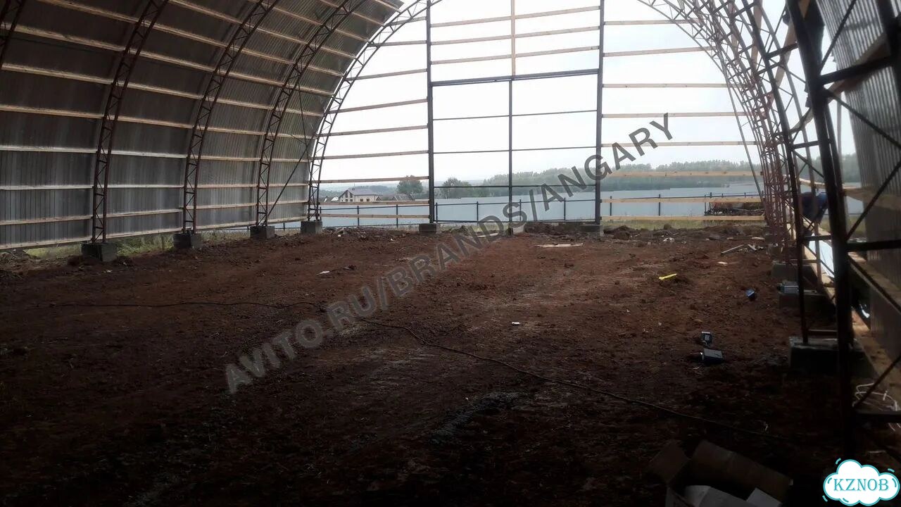 Бизнесу для склада ангар под ключ 800 м² фото 8