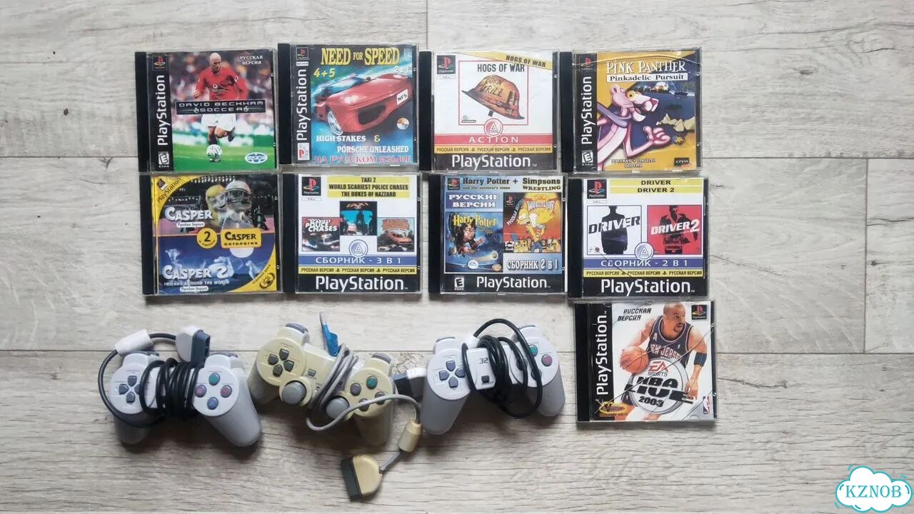 PS1 игры, геймпады и 2 карты памяти фото 1