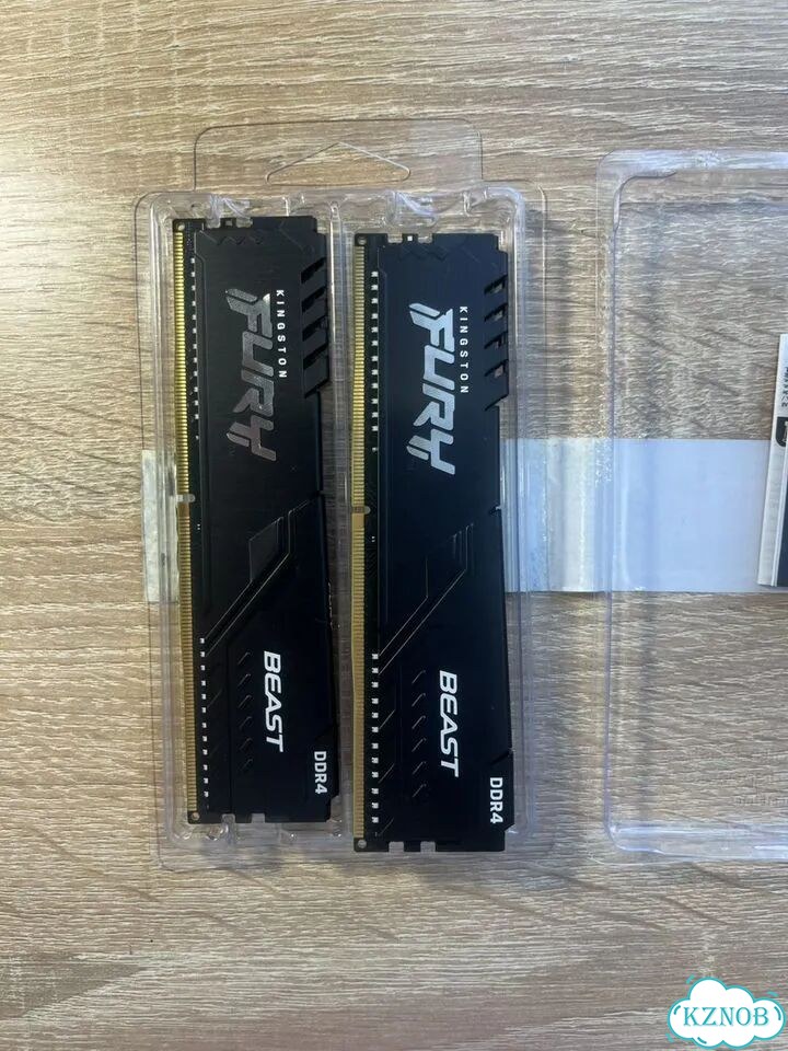 Оперативная память Kingston fury Beast Black 16 гб фото 2