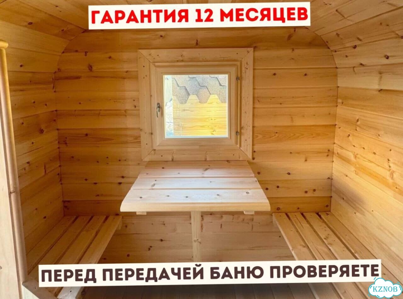 Баня-бочка под ключ фото 8