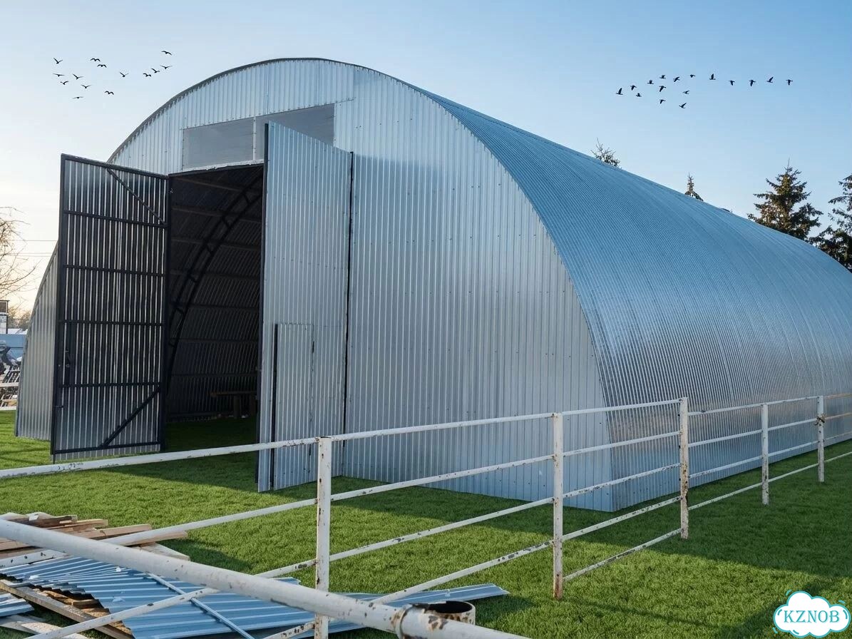 Арочный склад 12х48х6 м под ключ фото 1