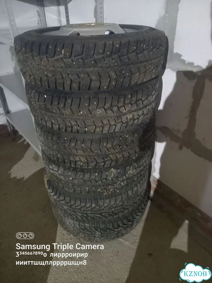 Колеса зимние в сборе на газель фото 1