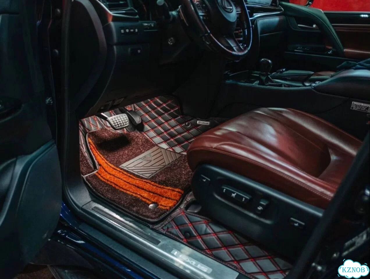 3Д коврики из экокожи Lexus LX III фото 1