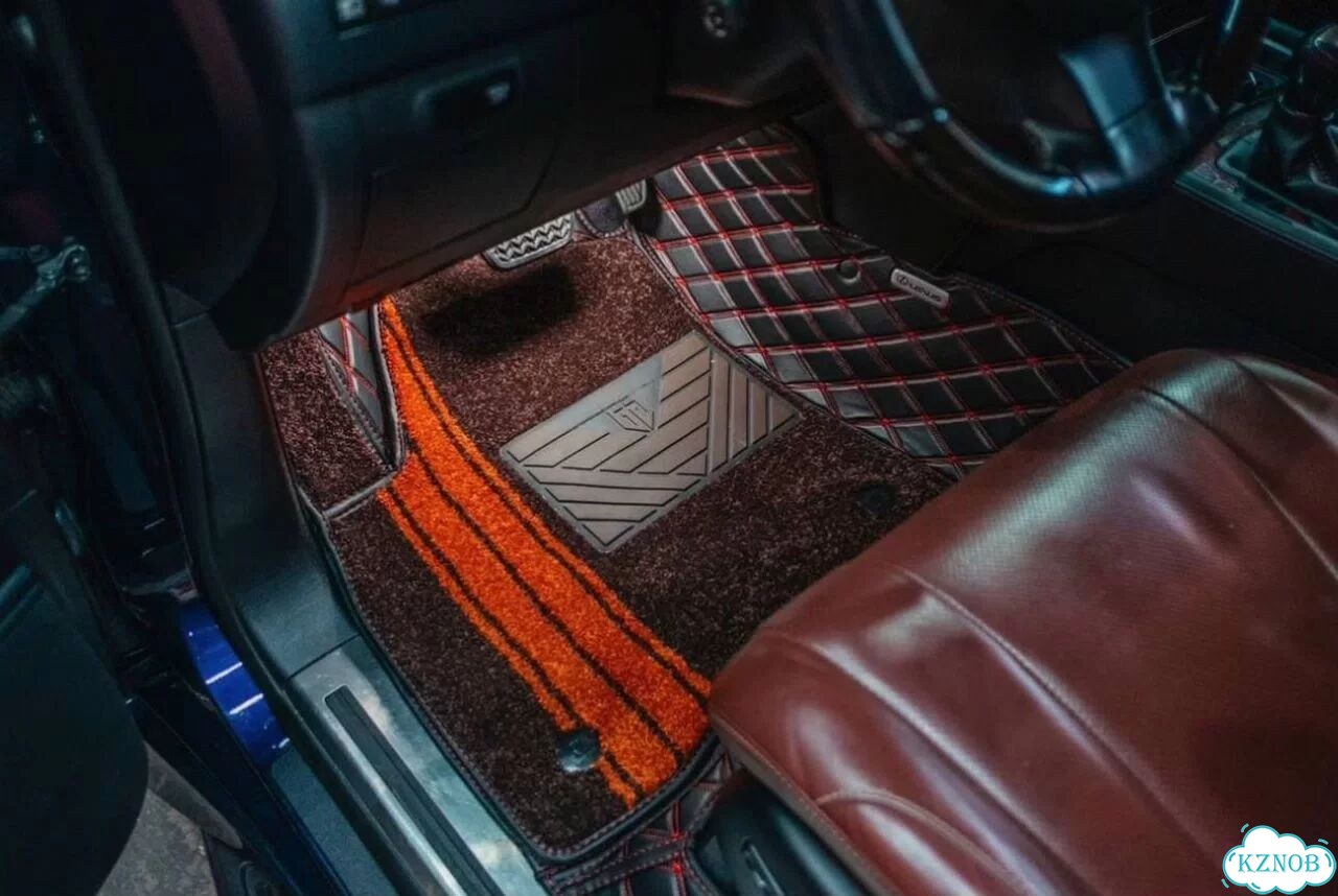 3Д коврики из экокожи Lexus LX III фото 10