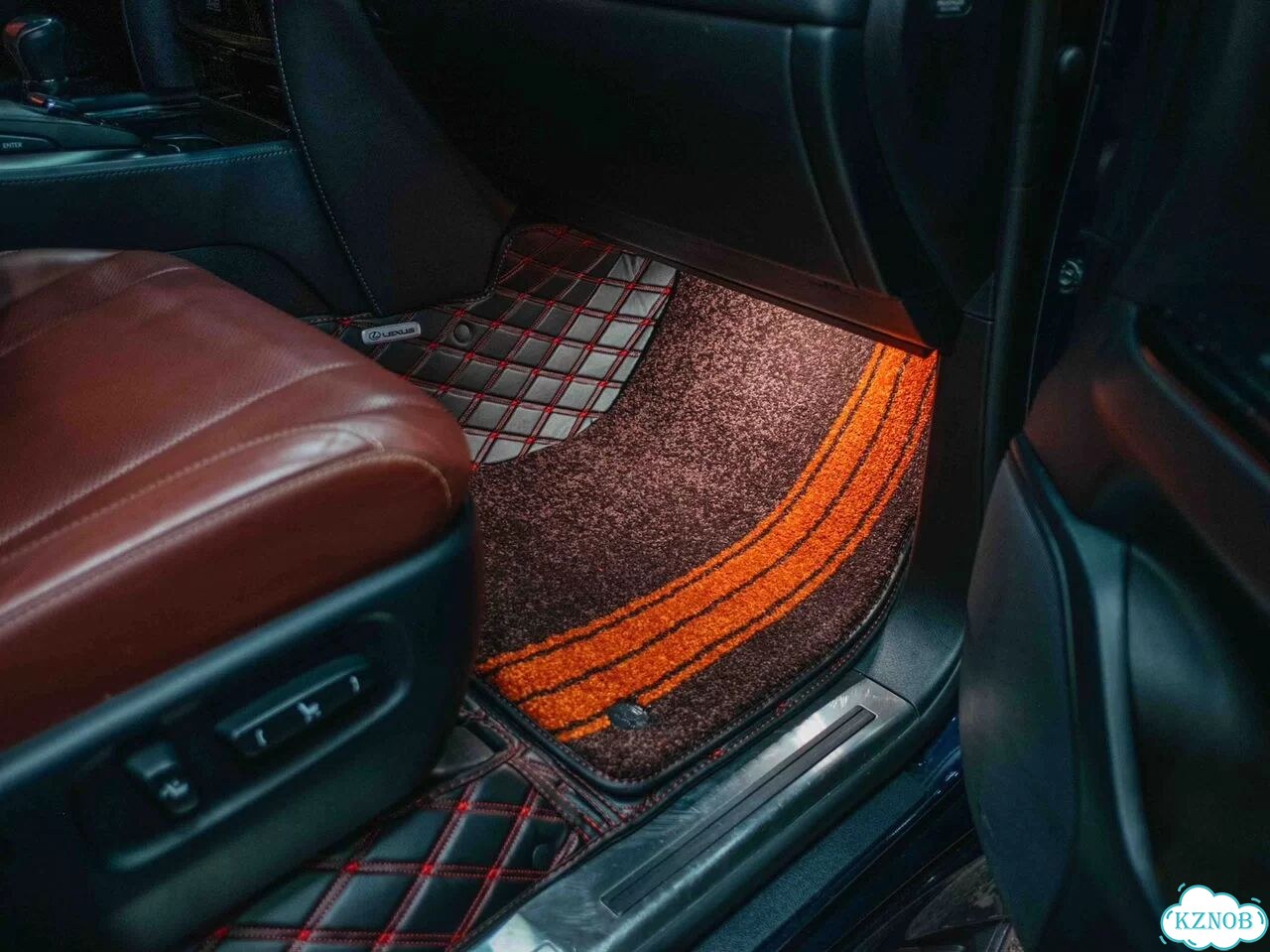 3Д коврики из экокожи Lexus LX III фото 7
