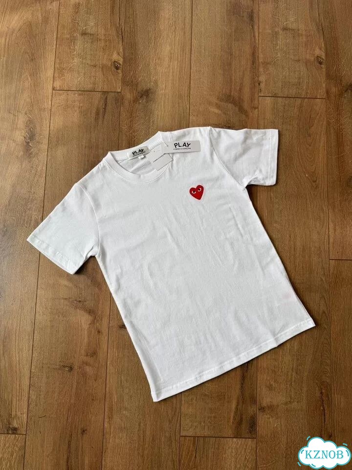 Футболка Comme des Garcons Play Белая CDG фото 1