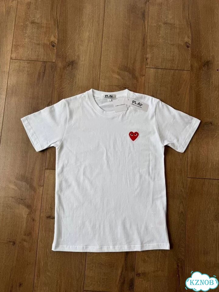 Футболка Comme des Garcons Play Белая CDG фото 2