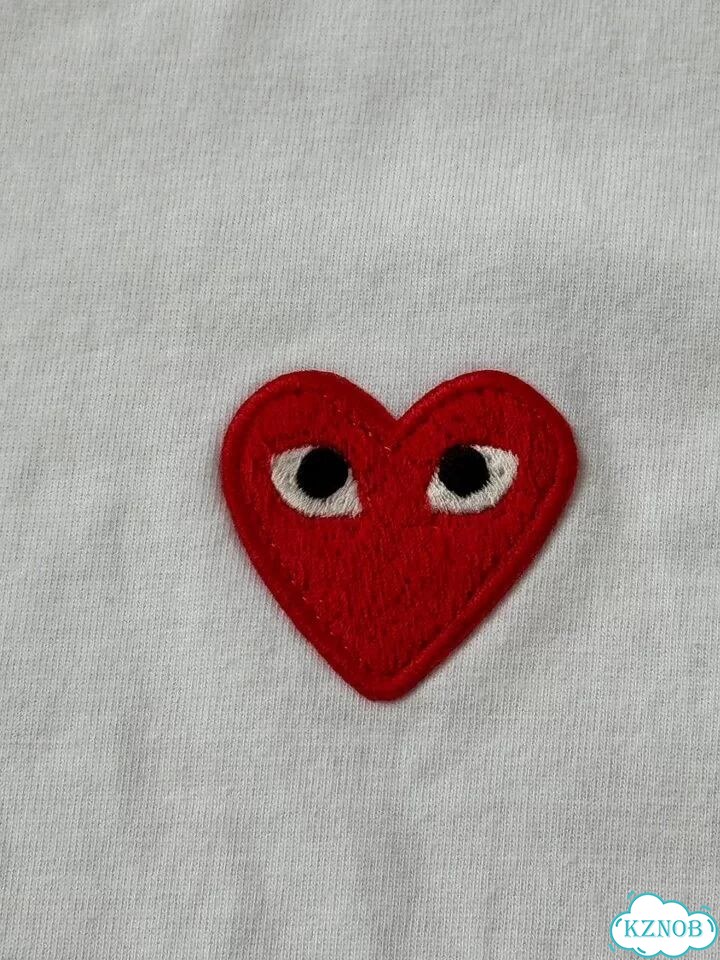 Футболка Comme des Garcons Play Белая CDG фото 4