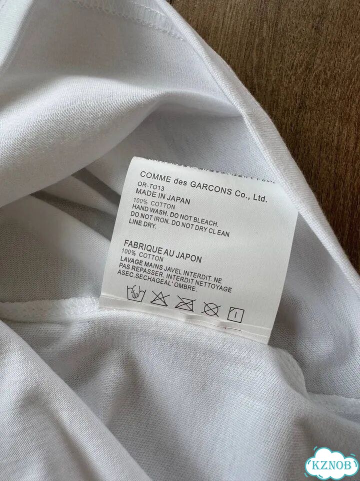 Футболка Comme des Garcons Play Белая CDG фото 7