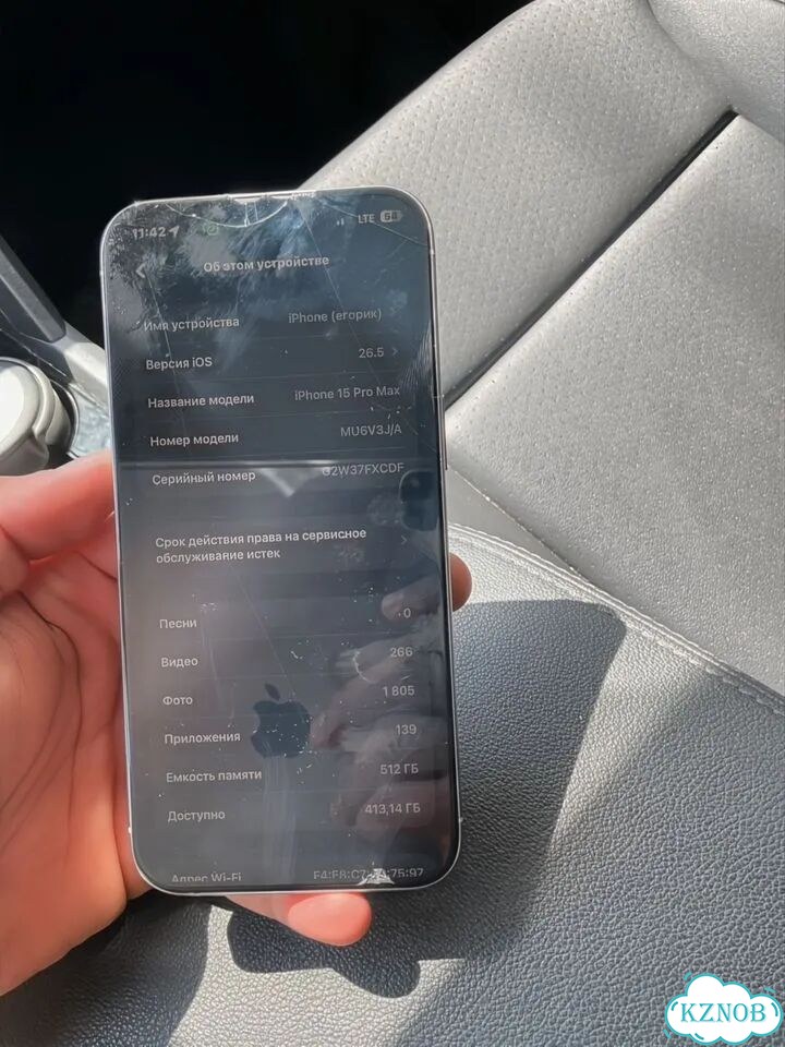 iPhone 15 Pro Max, 512 ГБ, SIM + eSIM фото 6